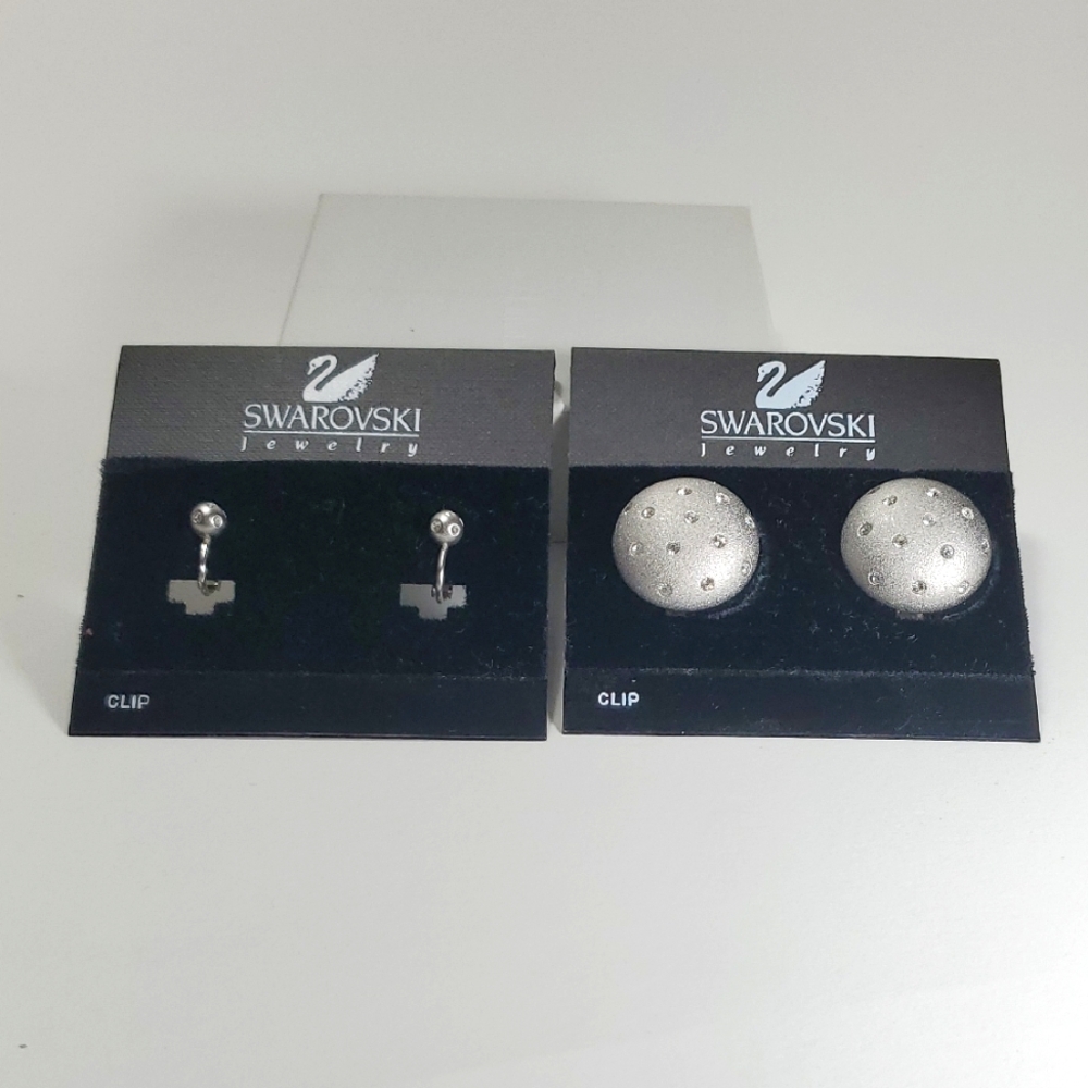 Swarovski Clip Earrings (2)